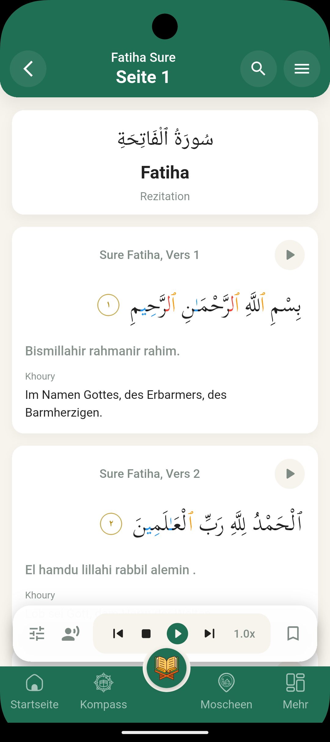 Heiliger Koran