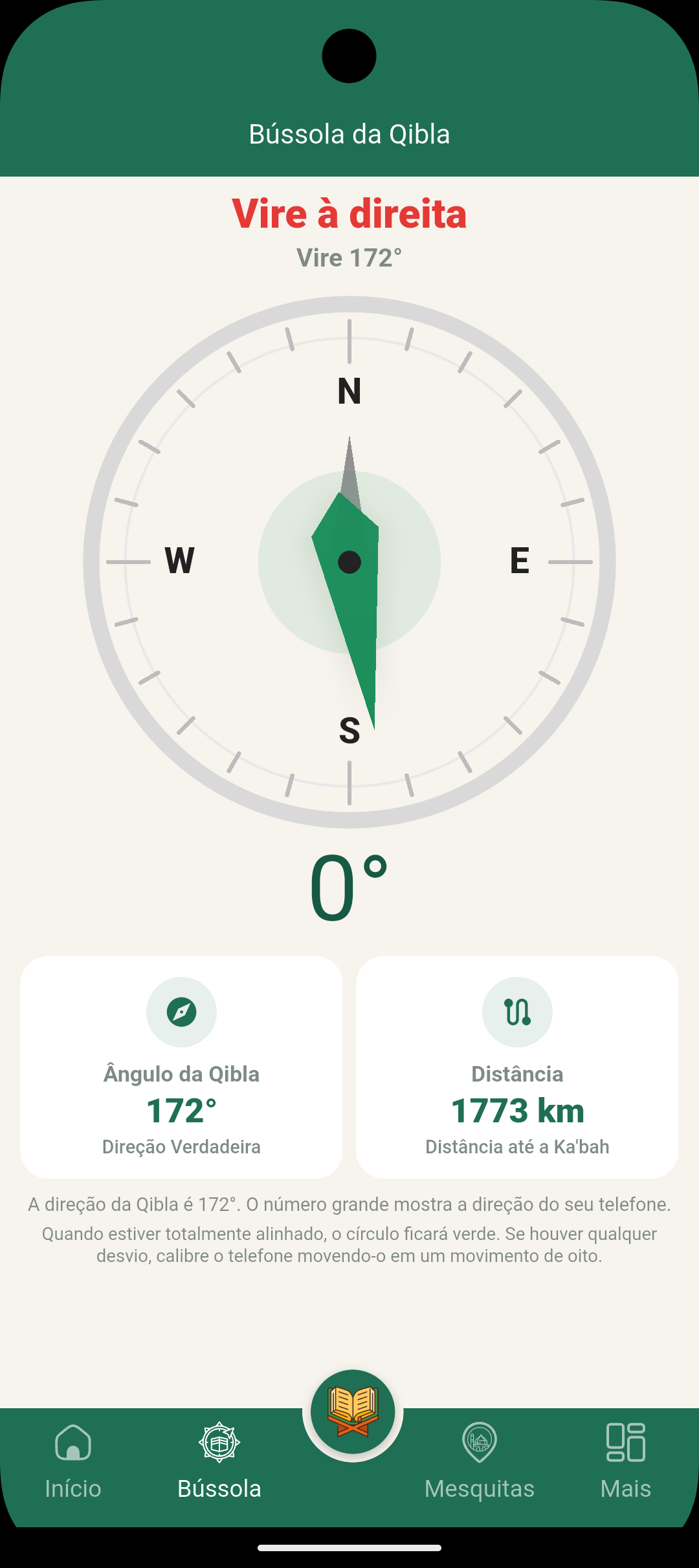 Bússola de Qibla